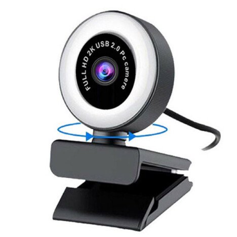 Camera web iUni PC10, Rotire 360°, Full HD, 1080p, Microfon, USB 2.0, Plug & Play